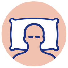 Tipps für die Haut: Auf dem Rücken schlafen